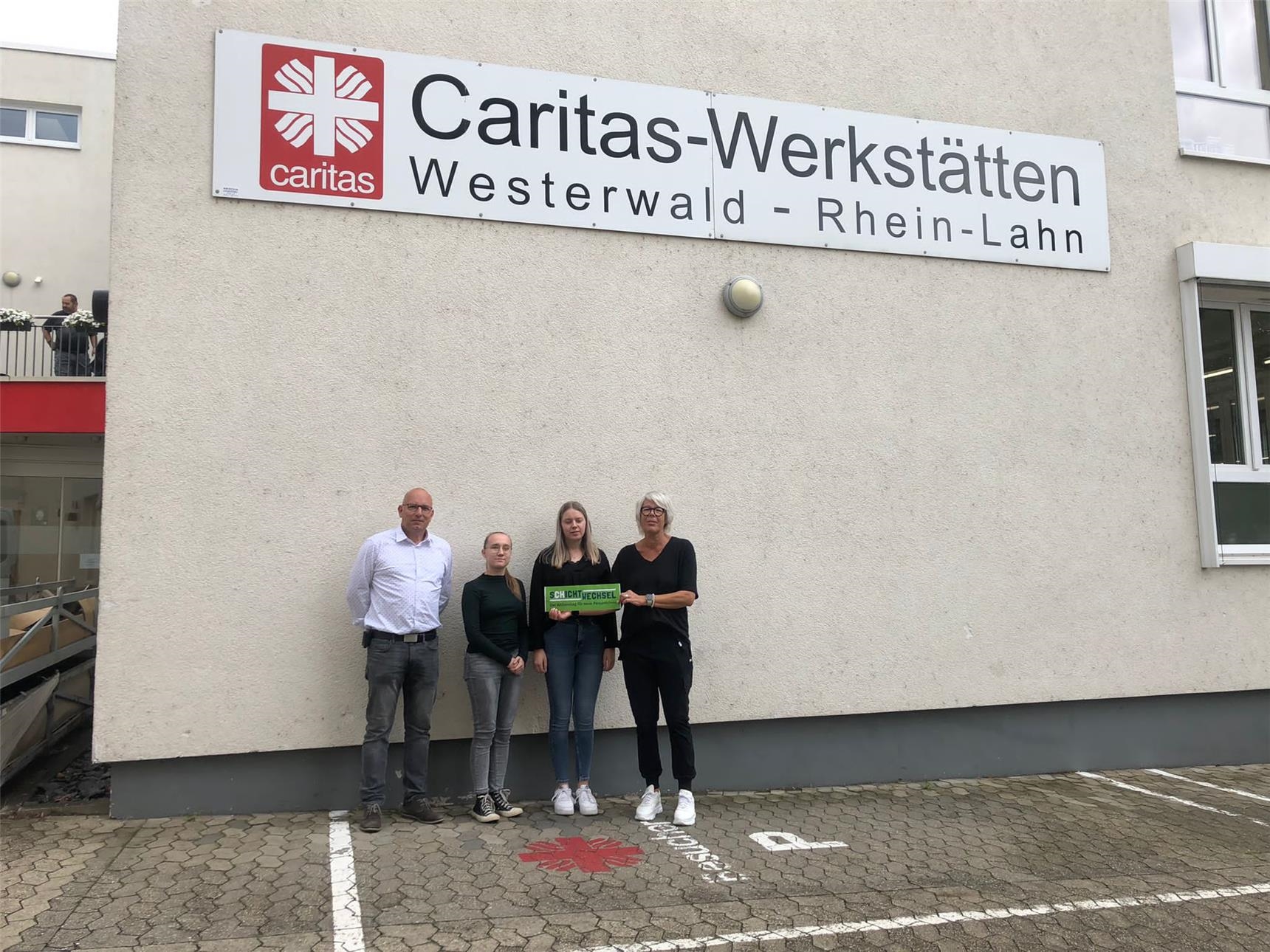 Die Teilnehmer beim Schichtwechsel 2023 (Caritasverband Westerwald-Rhein-Lahn e.V.)