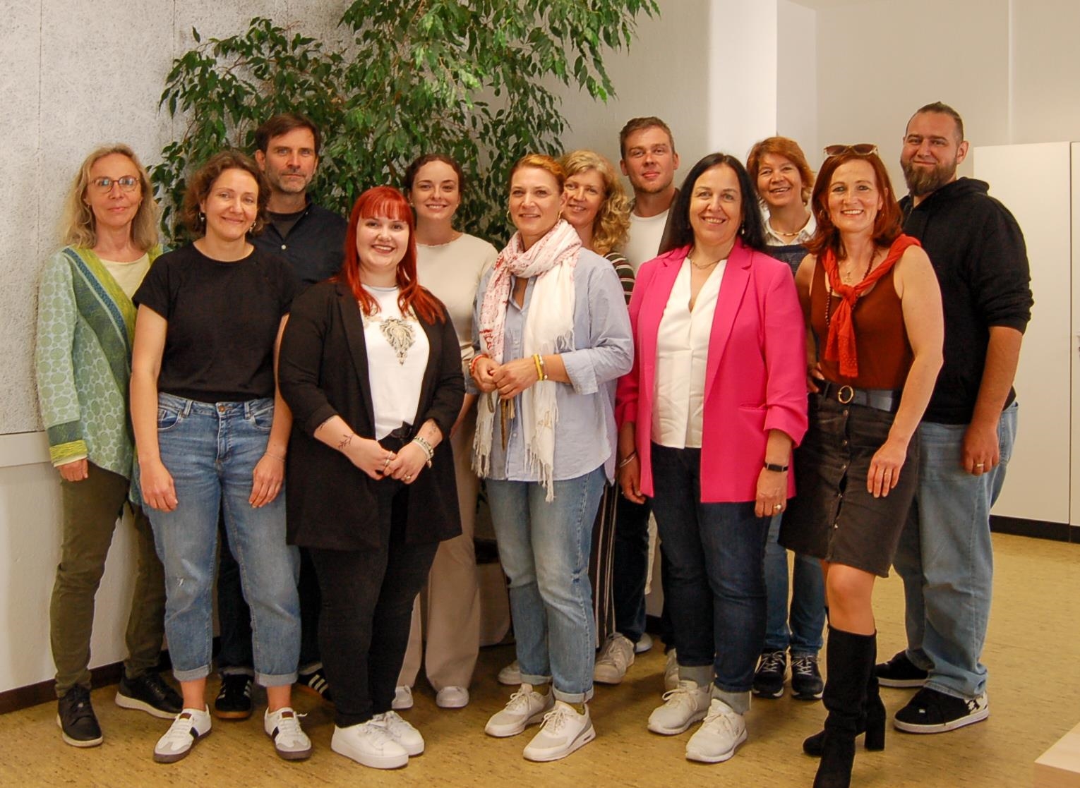 Teamfoto der Suchtfachambulanz Augsburg Stadt