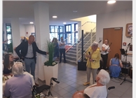 Die Vorsitzende des Caritasverbandes Monika Müller hieß die Gäste herzlich willkommen und bedankte sich bei allen, die für die Vorbereitungen zuständig waren