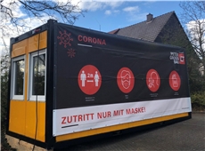 Container von außen / Caritasverband für die Diözese Speyer
