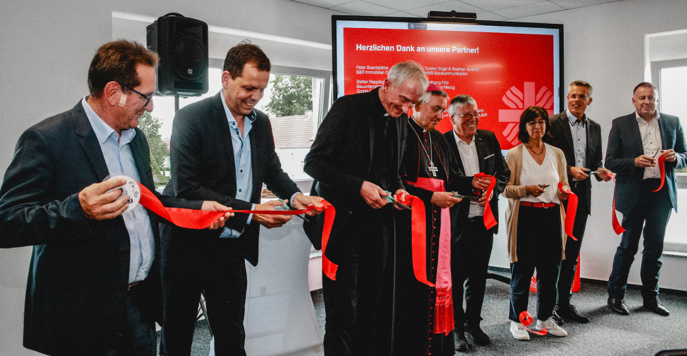 Eröffnung der Caritas-Räumlichkeiten in Merzig