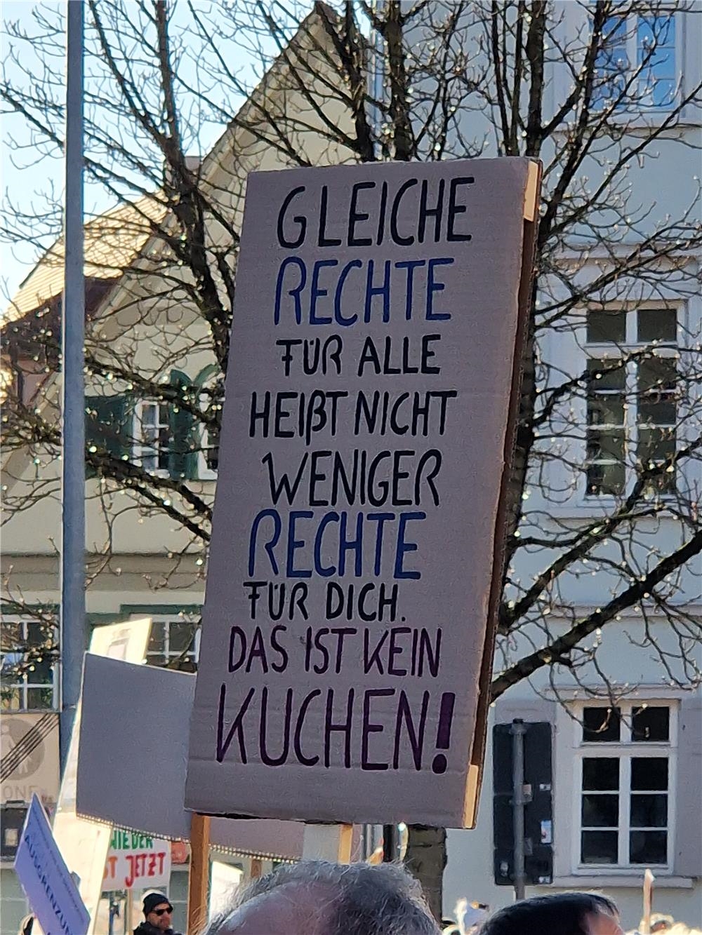 Demo in Esslingen 