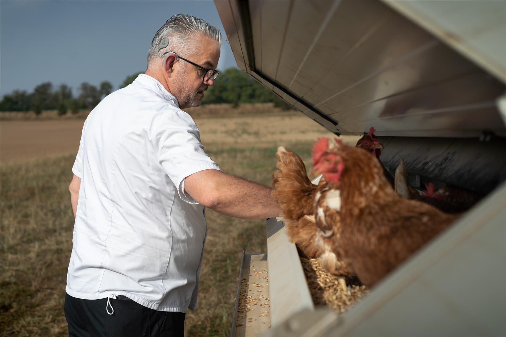 Die Bio-Eier werden von Landwirt Gorsler geliefert (© CTE, Fotograf: Jens Willfahrth)