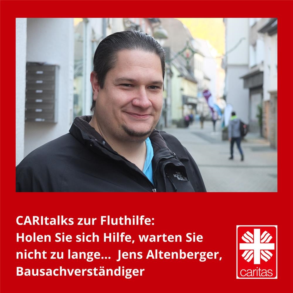 CARItalks zur Fluthilfe: ein Gespräch mit dem Bausachverständigen, Jens Altenberger