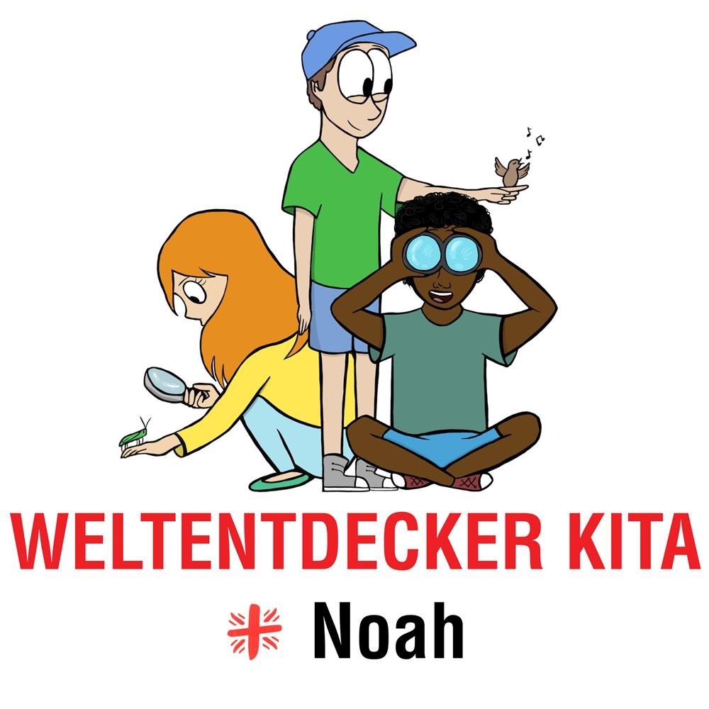 Logo Weltentdecker Kita Noah