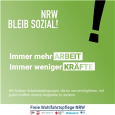 NRW - Bleib sozial