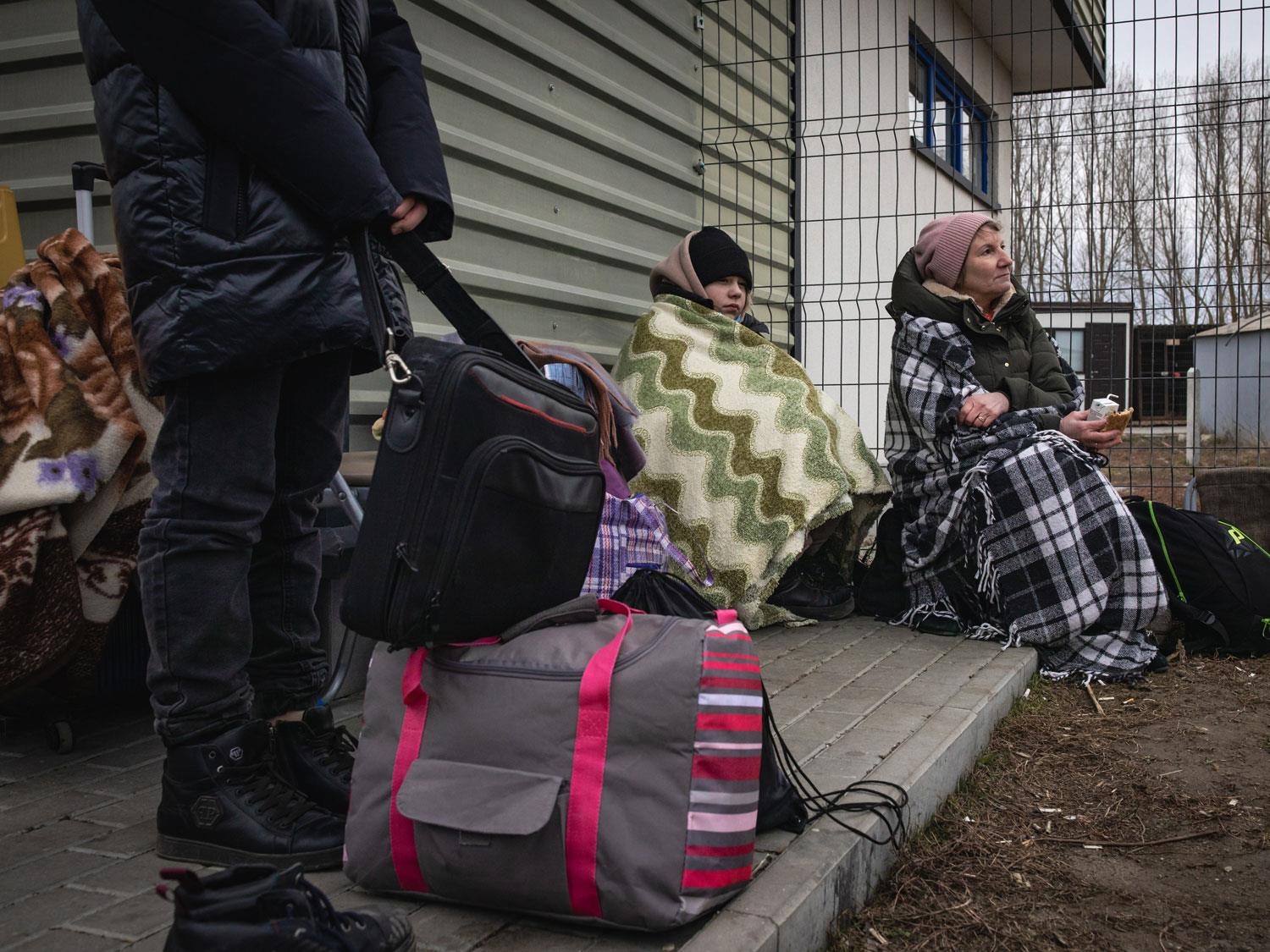 Notsituation an der moldawischen Grenze