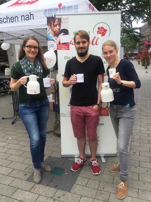 Coffee to help Akteure Juni 2017 (youngcaritas Hamm)