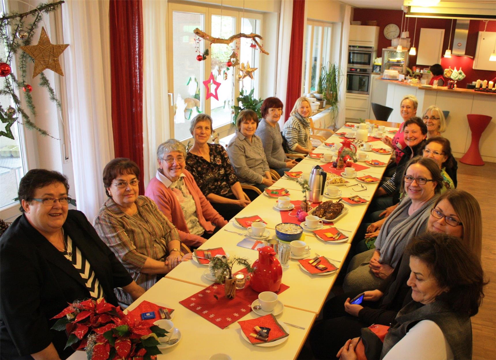 Adventsfeier Pflegehelferinnnen 2015