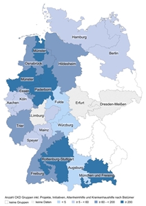 Bundesebene Landkarte