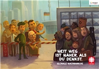 Kampagne 2014 - Motiv Flucht Kampagne 2014 - Motiv Flucht