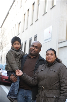 Familie mit Migrationshintergrund