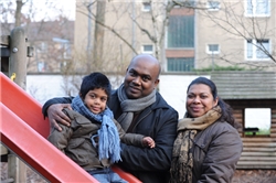 Migrantenfamilie