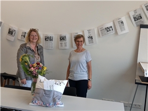 Caritas bedankt sich bei Leiterin der Stadtbibliothek Caritas bedankt sich bei Leiterin der Stadtbibliothek