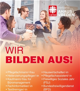 Wir bilden aus Wir bilden aus
