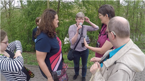 20180423_einerwirALLE_Stadtrundgang_Hörbehinderung 20180423_einerwirALLE_Stadtrundgang_Hörbehinderung
