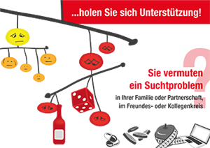 Info-Postkarte Sufa Augsburg für Angehörige