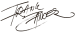 Frank Zander Unterschrift