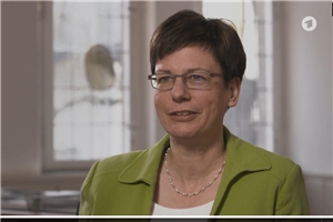 Ulrike Kostka in der ARD-Dokumentation "Wohnungslos"