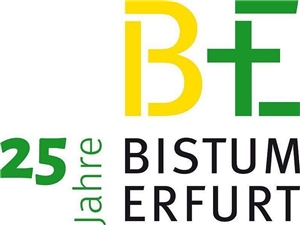 Logo 25 Jahre Bistum Erfurt