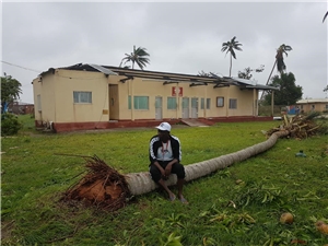 Wirbelsturm "Idai" hat weite Teile von Mosambik zerstört; auch das Büro der Caritas in Beira. 
