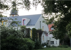 Vorderansicht neuer Kindergarten "St. Elisabeth" und "St. Bonifatius"