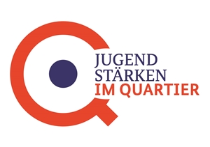 Das Logo zum Programm JUGEND STÄRKEN im Quartier