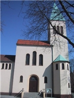 Die Fronleichnamskirche in Bochum-Laer