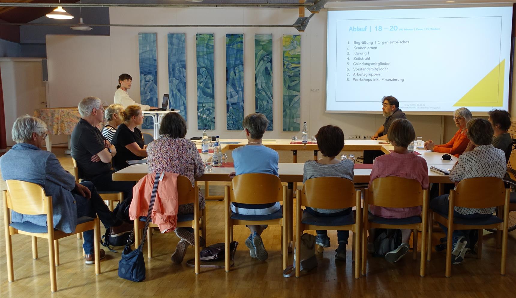 Im Gemeindehaus St. Maria in Weingarten fand das erste Organisationstreffen statt.