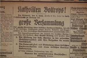 Aufruf zur Gründungsversammlung Aufruf zur Gründungsversammlung