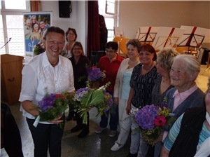 Renate Brender bei 20 Jahre Seniorengruppe Renate Brender bei 20 Jahre Seniorengruppe