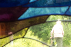 Blick aus dem SGN 2016 Glas-Mosaik