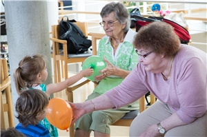 Begegnung von Kinder uns Senioren im SGN 2016 Kinder und Senioren im SGN 2016
