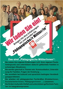 Flyer Pädagogischer Mittler Flyer Pädagogischer Mittler