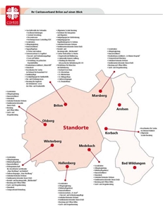 Caritas-Landkarte Caritas-Landkarte