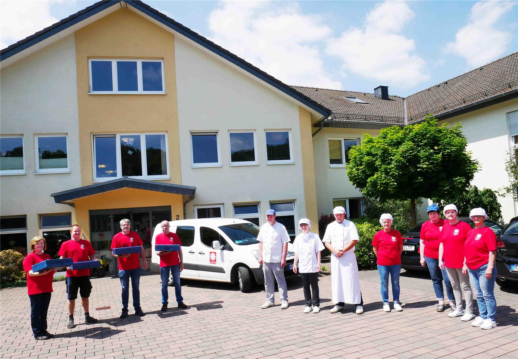 Küchenteam des Caritas Seniorenzentrum St. Josef in Hallenberg