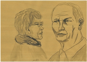 Auf das Zeichenblatt gebracht: Dina Hillebrand zeichnet Portraits von Menschen und ihren Geschichten. 