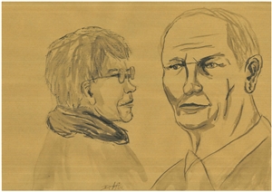 Skizze Dina Hillebrand Auf das Zeichenblatt gebracht: Dina Hillebrand zeichnet Portraits von Menschen und ihren Geschichten.