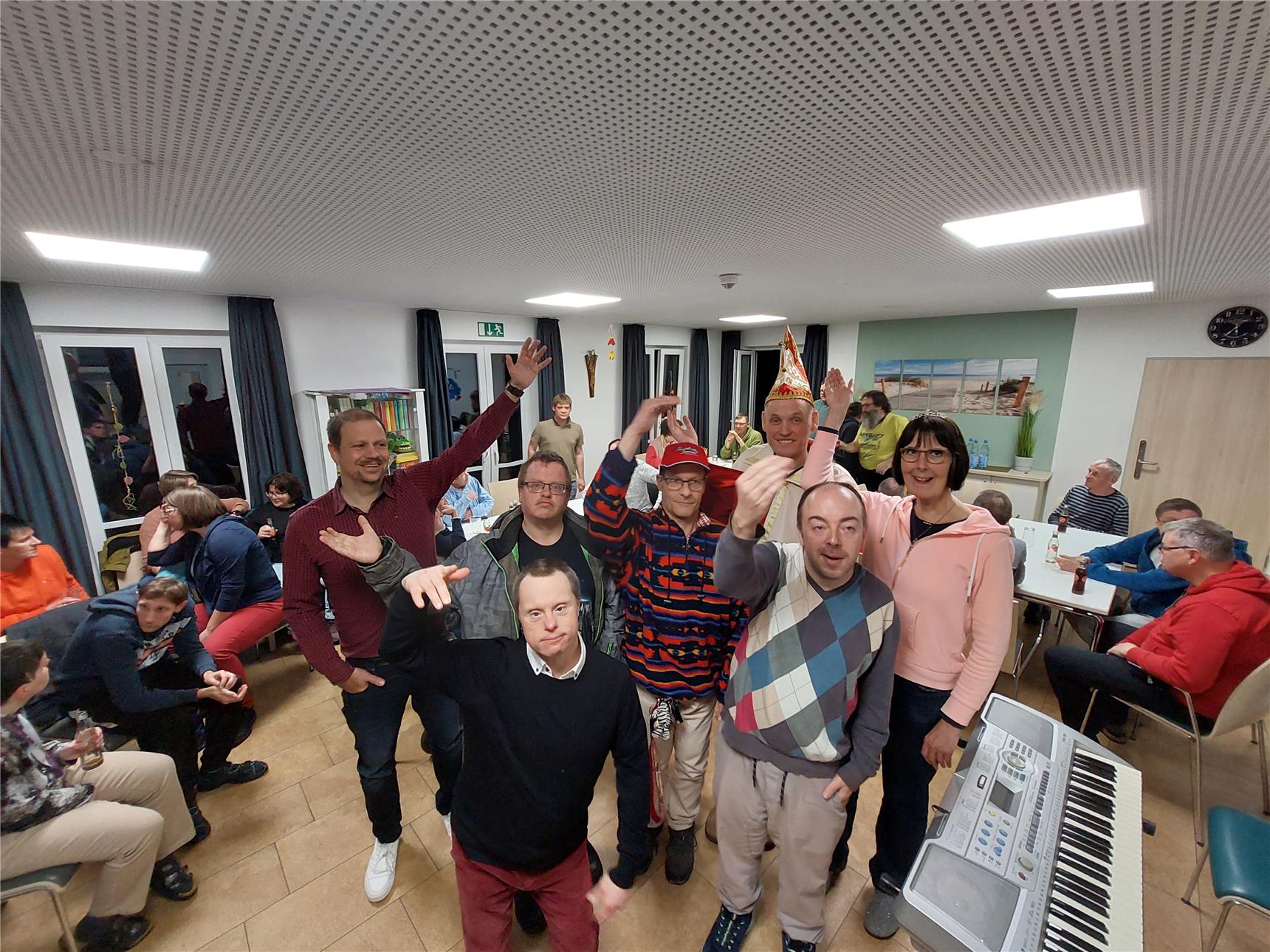 Vorfreude auf den Caritas-Karneval beim Caritasverband Brilon mit dem neuen Prinzenpaar