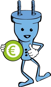 Stromspar-Check_Steckerlein Euro Stromspar-Check_Steckerlein Euro