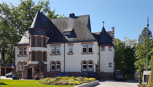 Das Gemeindepsychiatrische Zentrum Bergstraße-Ried in Viernheim Gebäudeansicht