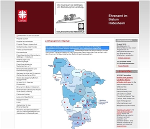 Website Ehrenamtsportal Website Ehrenamtsportal