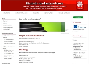 Website Elisabeth-von-Rantzau-Schule Website Elisabeth-von-Rantzau-Schule
