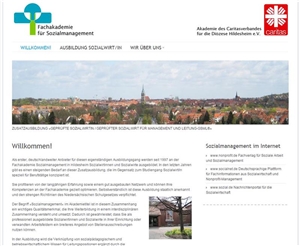 Website Fachakademie Sozialmanagement Website Fachakademie Sozialmanagement