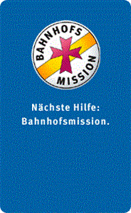 Logo Bahnhofsmission Logo Bahnhofsmission