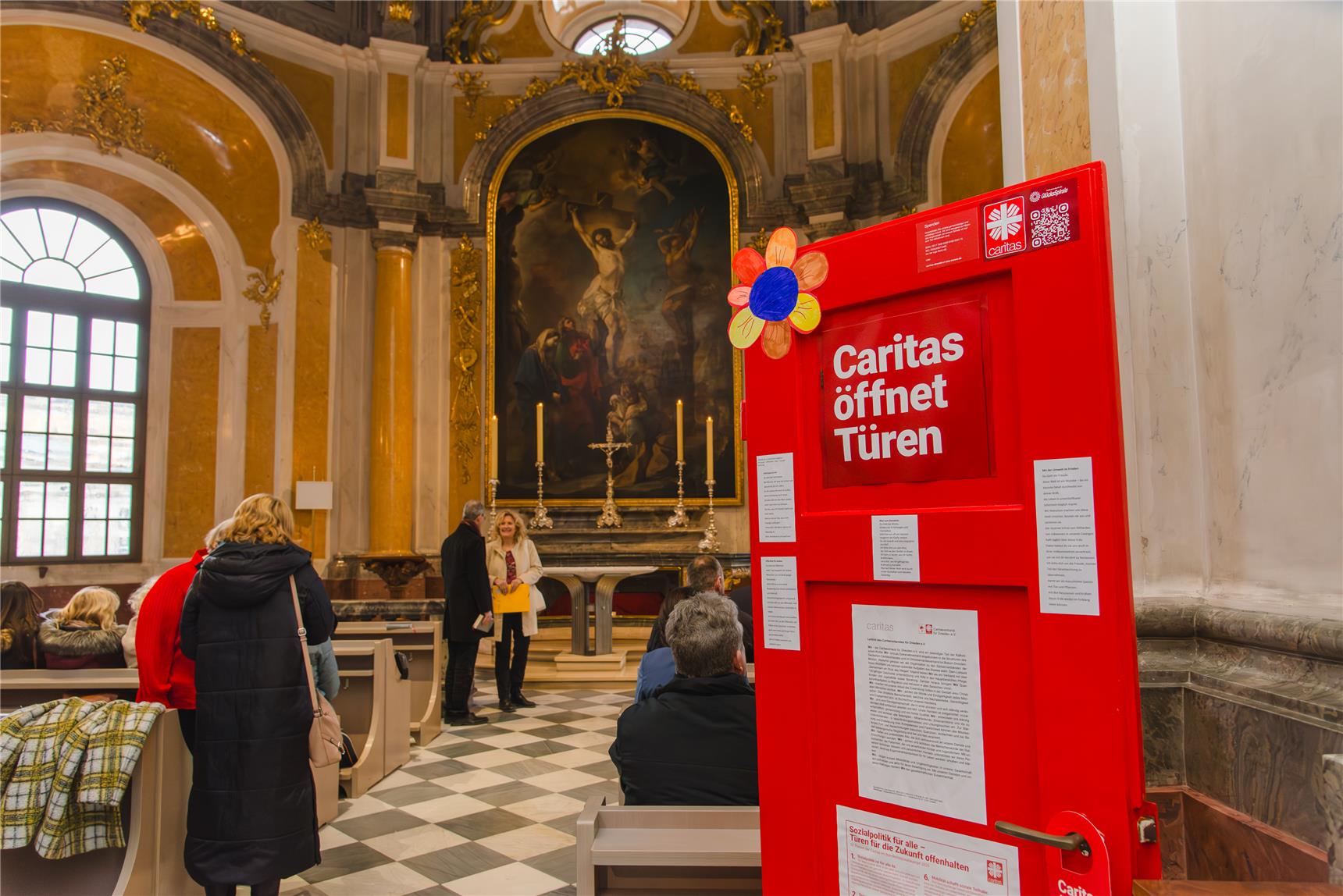 Eröffnung der Caritas-Jahreskampagne 2025 in der Dresdner Kathedrale