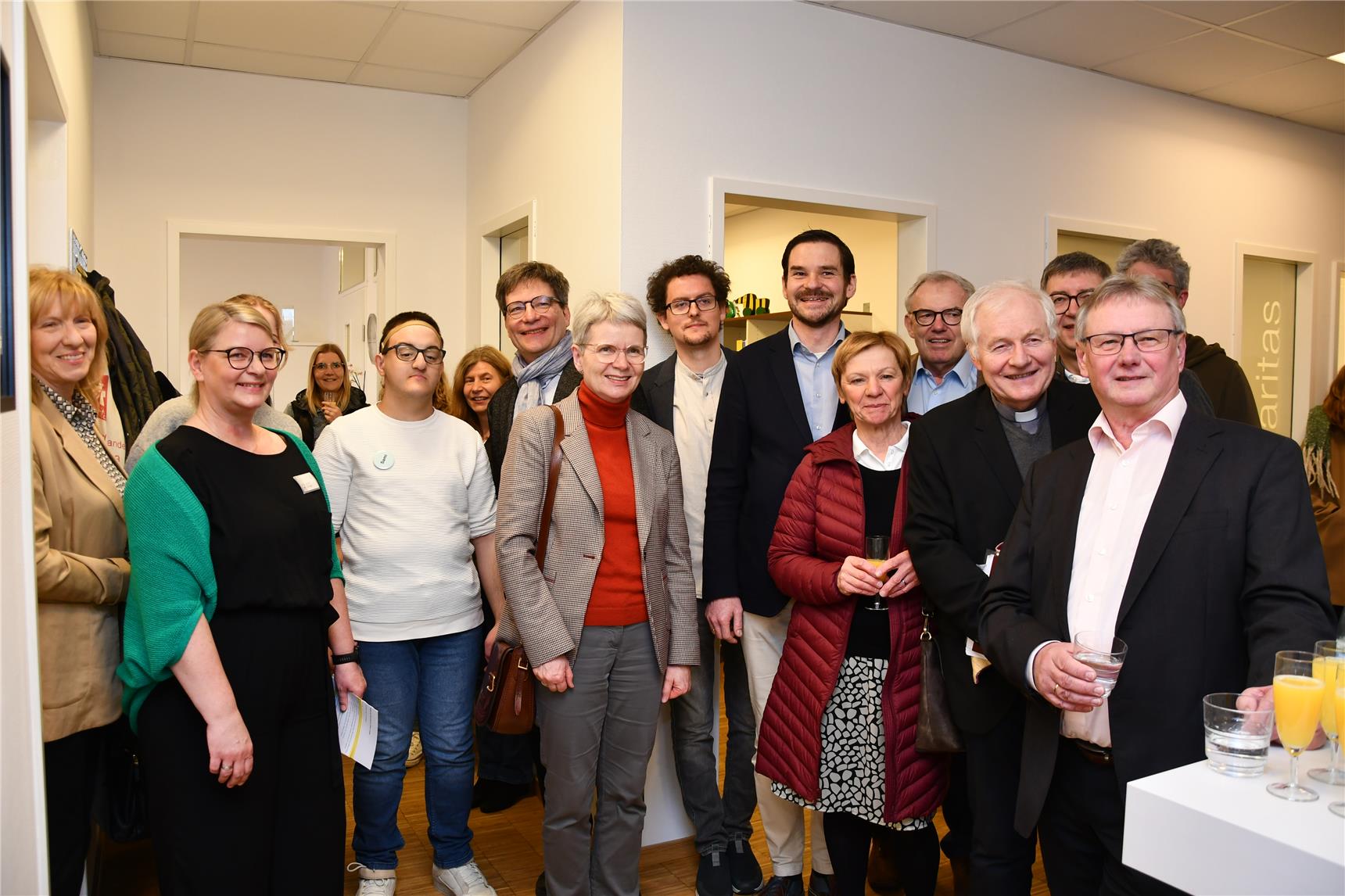 Besucher bei Offenen Hilfen