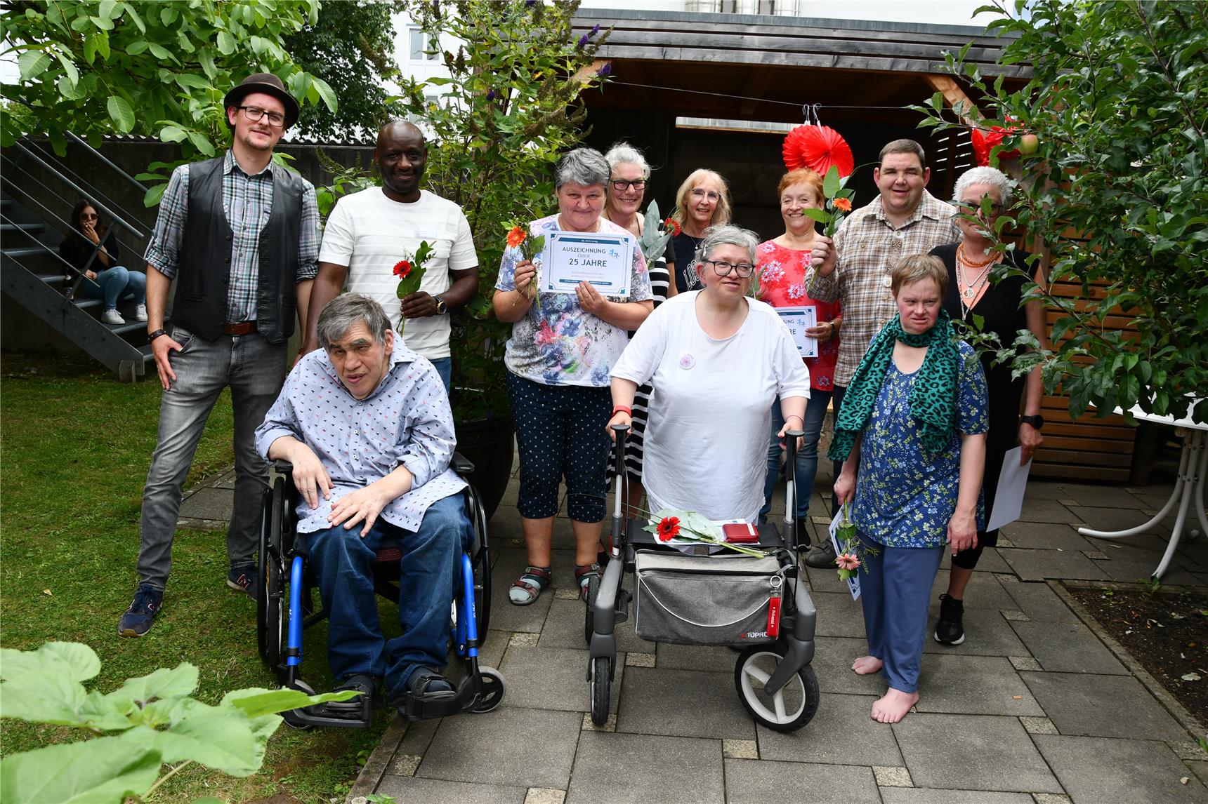 Gruppe in St. Anna 25 Jahre