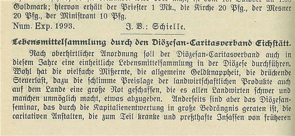 Sammlungsaufruf 1924