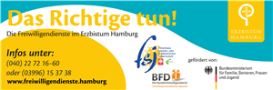 Banner Freiwilligendienste Banner Freiwilligendienste